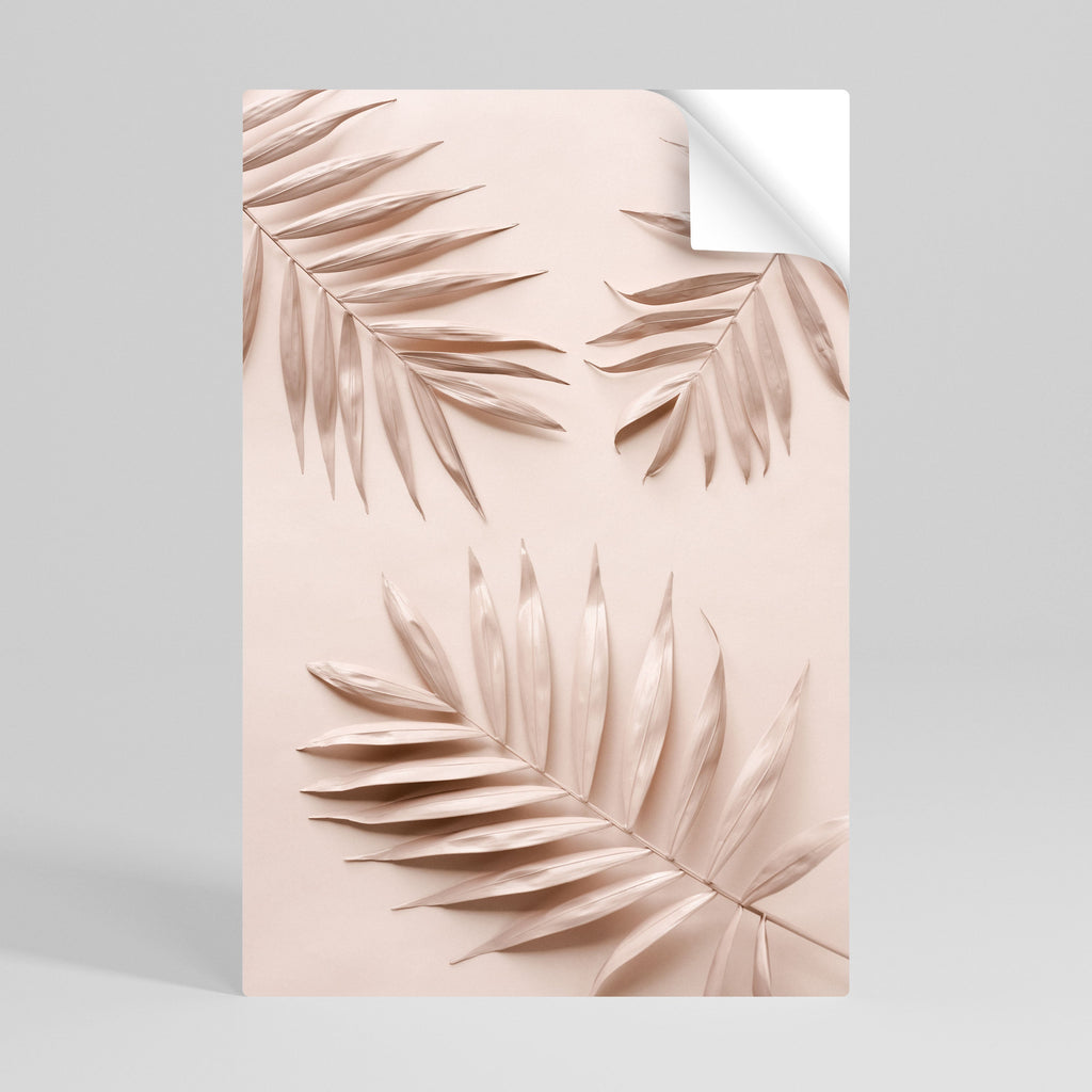 PINK PALM DREAMS Poster Vertical Autocolante