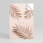 PINK PALM DREAMS Poster Vertical Autocolante