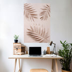 PINK PALM DREAMS Poster Vertical Autocolante