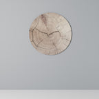 TIMEWORN RHYTHM Round Wall Art