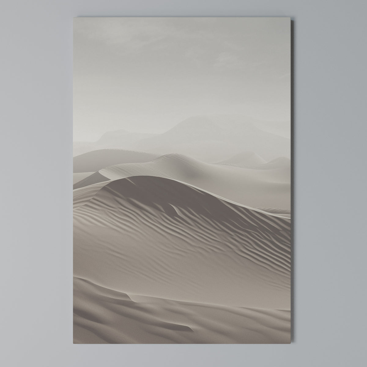 ECHOES OF DUNES Quadro em tela vertical