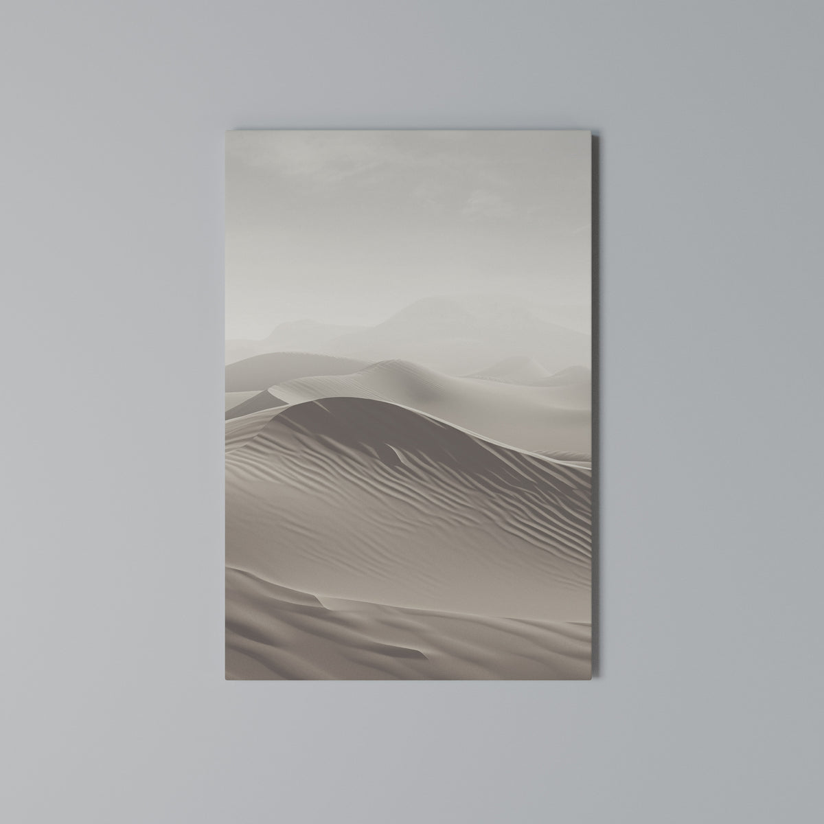ECHOES OF DUNES Quadro em tela vertical