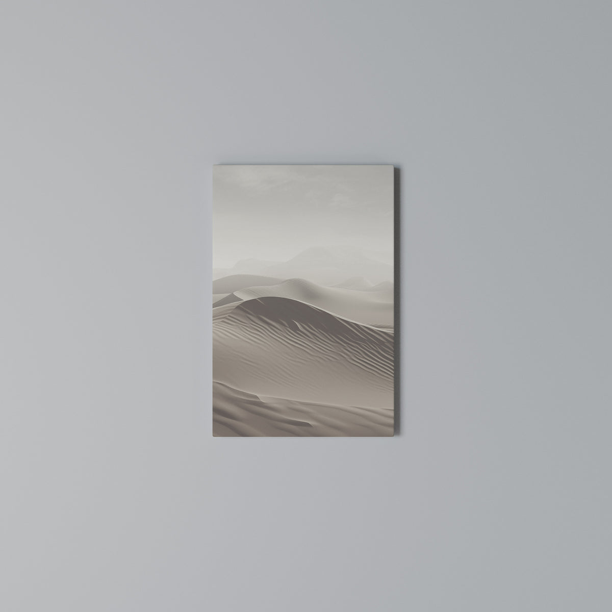 ECHOES OF DUNES Quadro em tela vertical