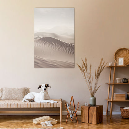 ECHOES OF DUNES Quadro em tela vertical