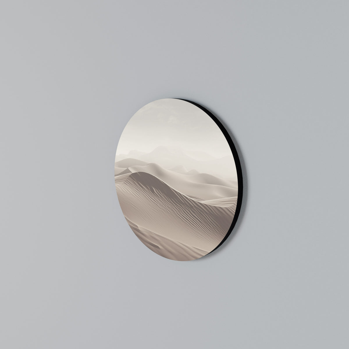 ECHOES OF DUNES Arte de Parede Redonda