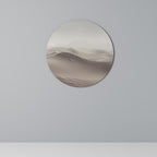 ECHOES OF DUNES Quadro Redondo Decorativo
