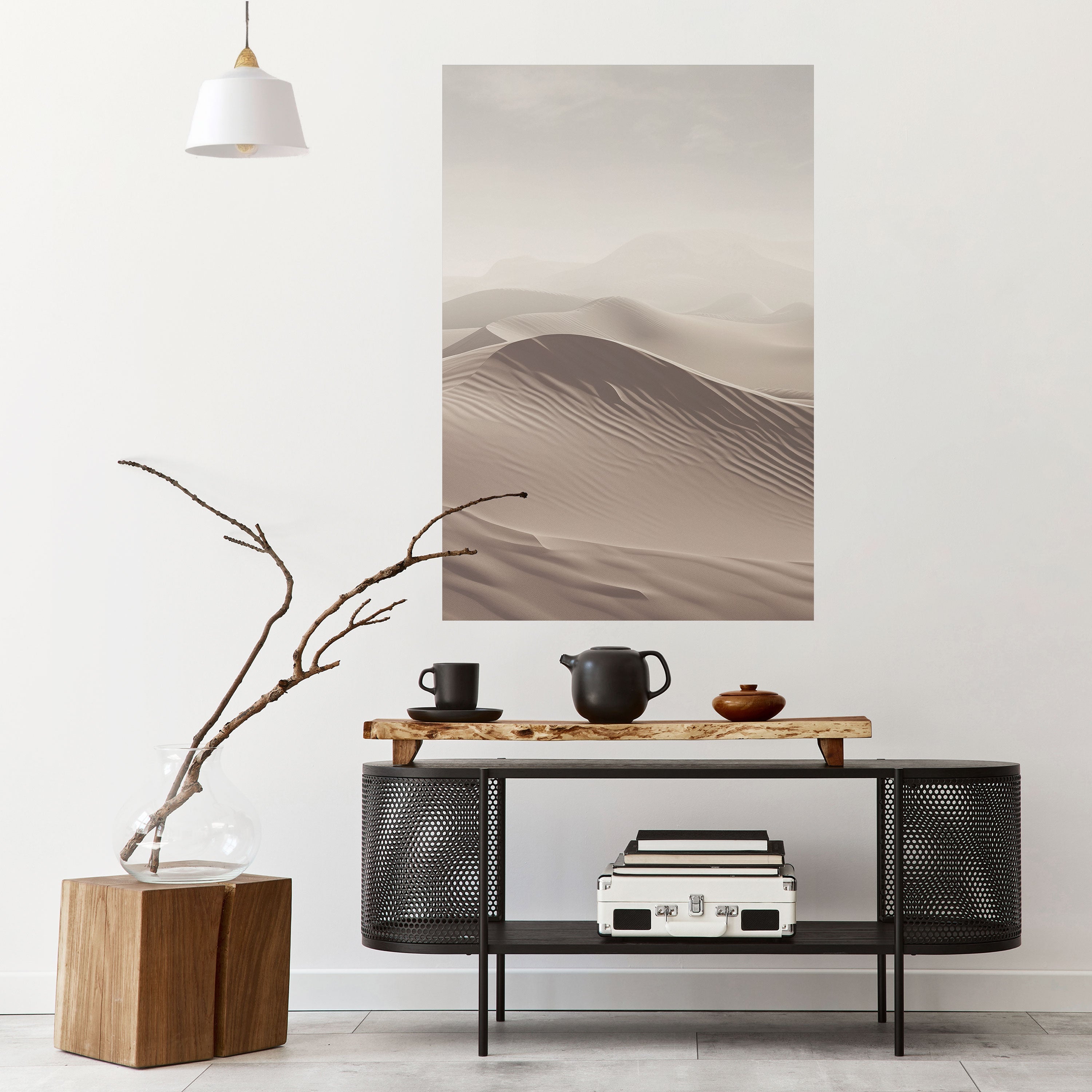 ECHOES OF DUNES Poster Vertical Autocolante