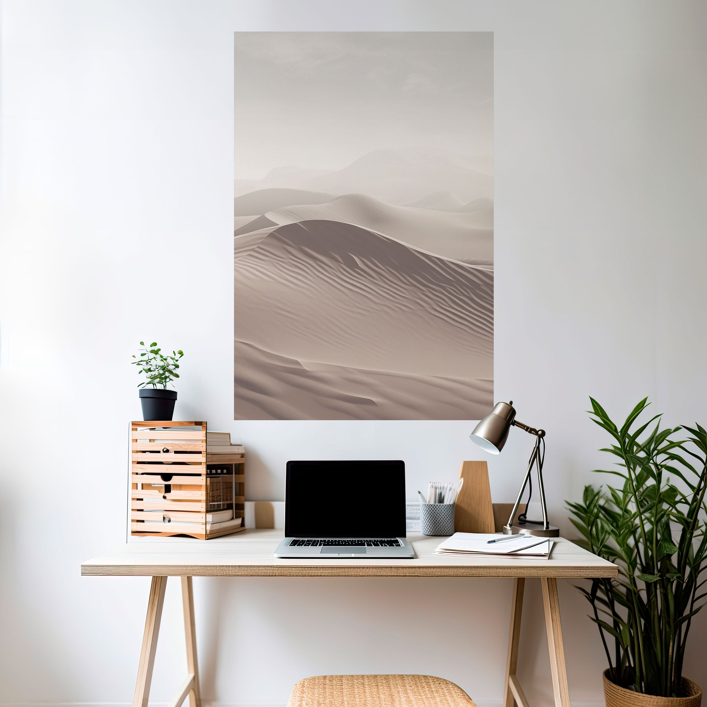 ECHOES OF DUNES Poster Vertical Autocolante