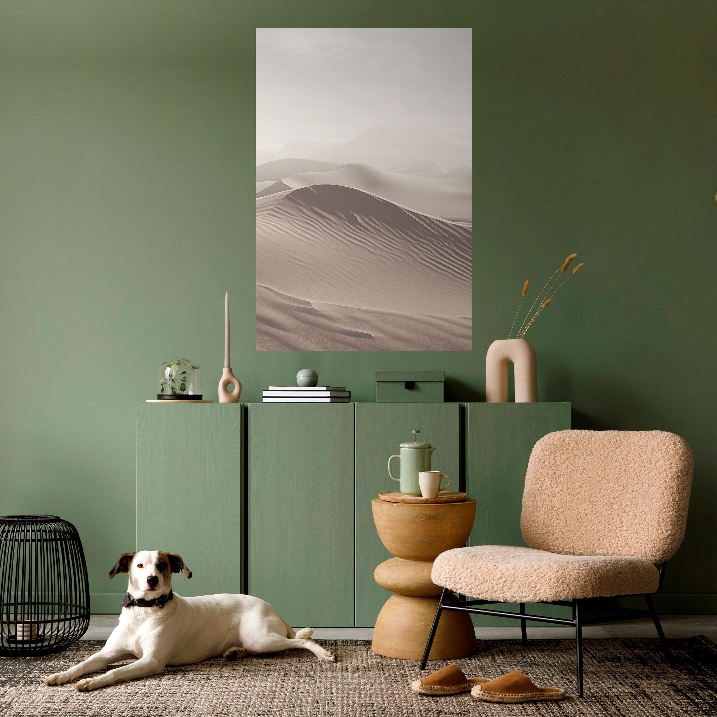 ECHOES OF DUNES Poster Vertical Autocolante