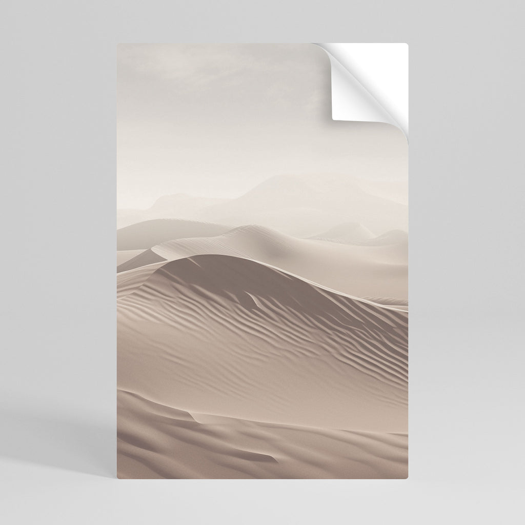 ECHOES OF DUNES Poster Vertical Autocolante