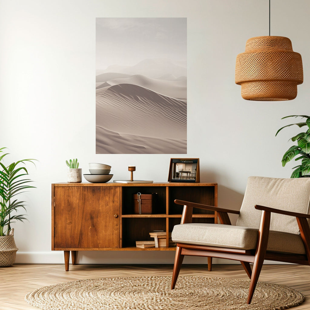 ECHOES OF DUNES Poster Vertical Autocolante