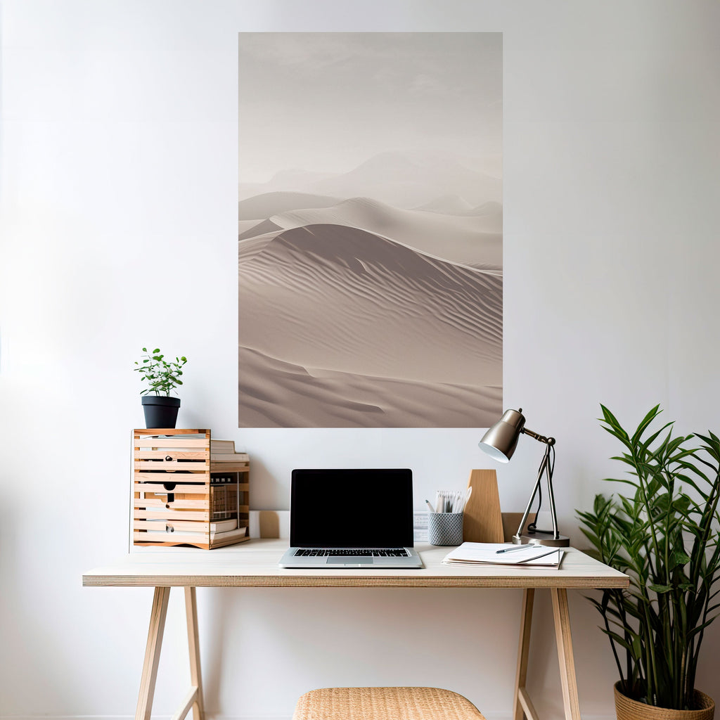 ECHOES OF DUNES Poster Vertical Autocolante