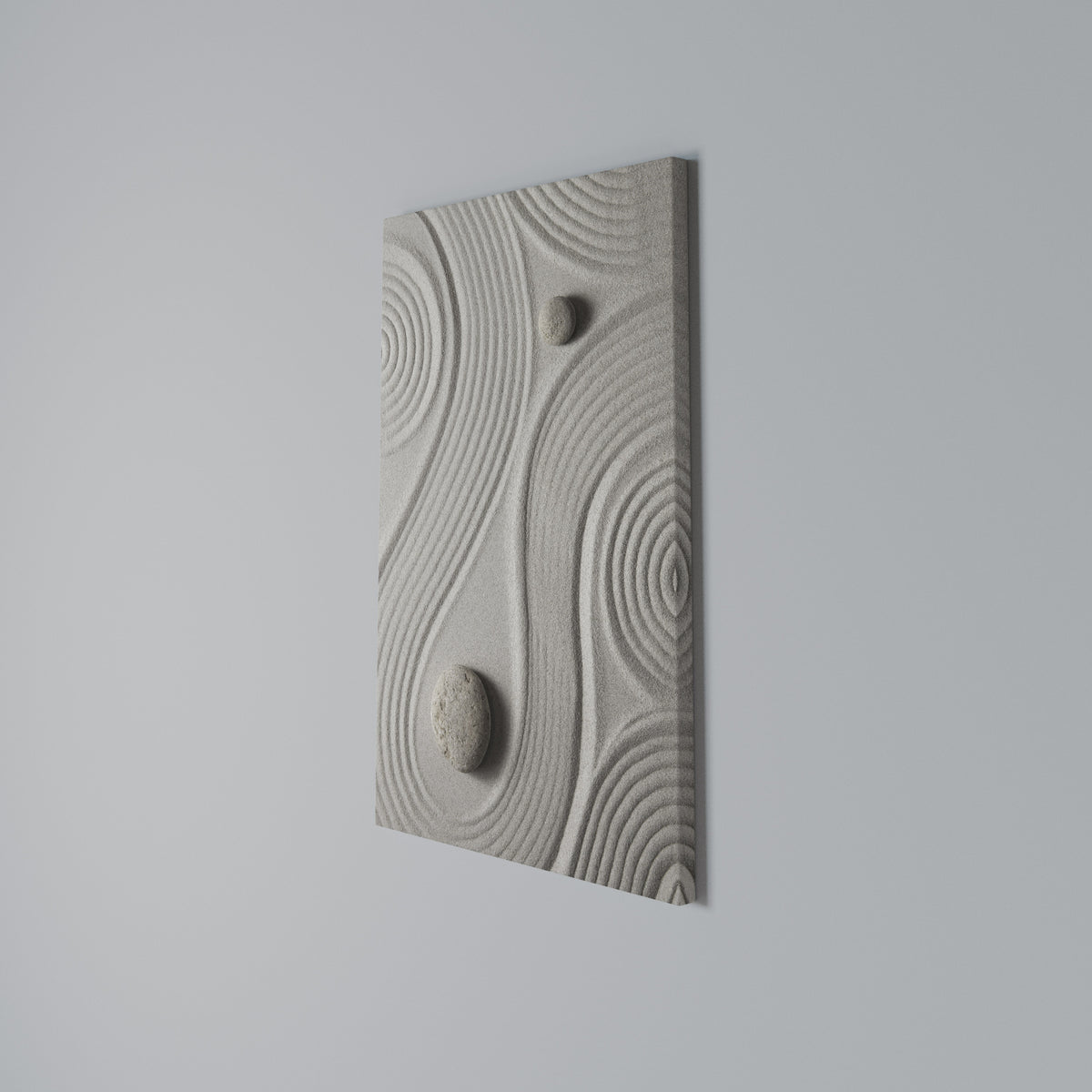 SANDSWIRL SERENITY Quadro em tela vertical