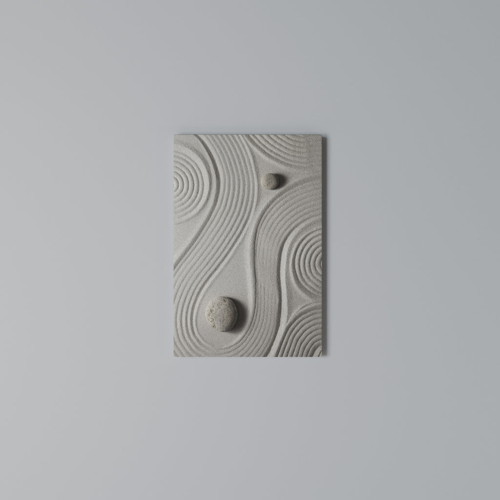 SANDSWIRL SERENITY Quadro em tela vertical