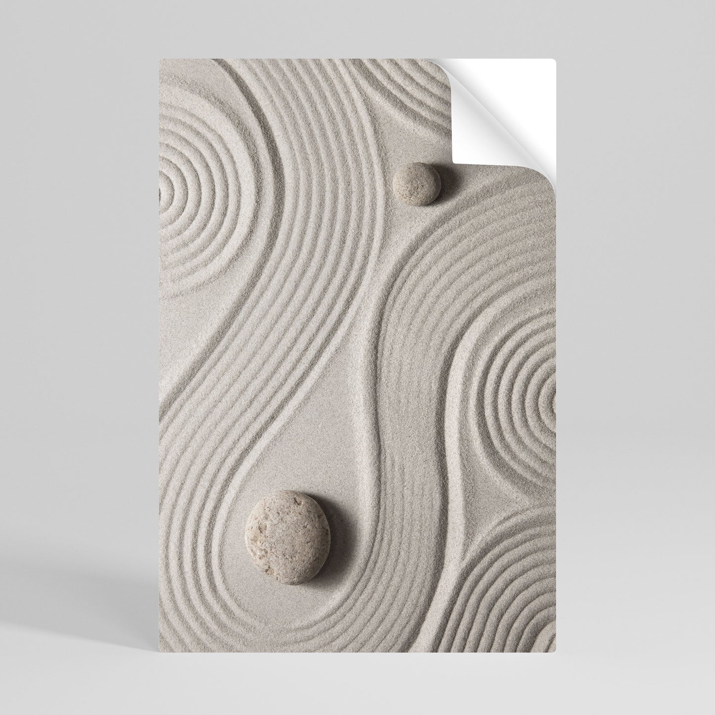 SANDSWIRL SERENITY Póster Autocolante Vertical