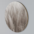 WHISPERS OF GRASS Arte de Parede Redonda