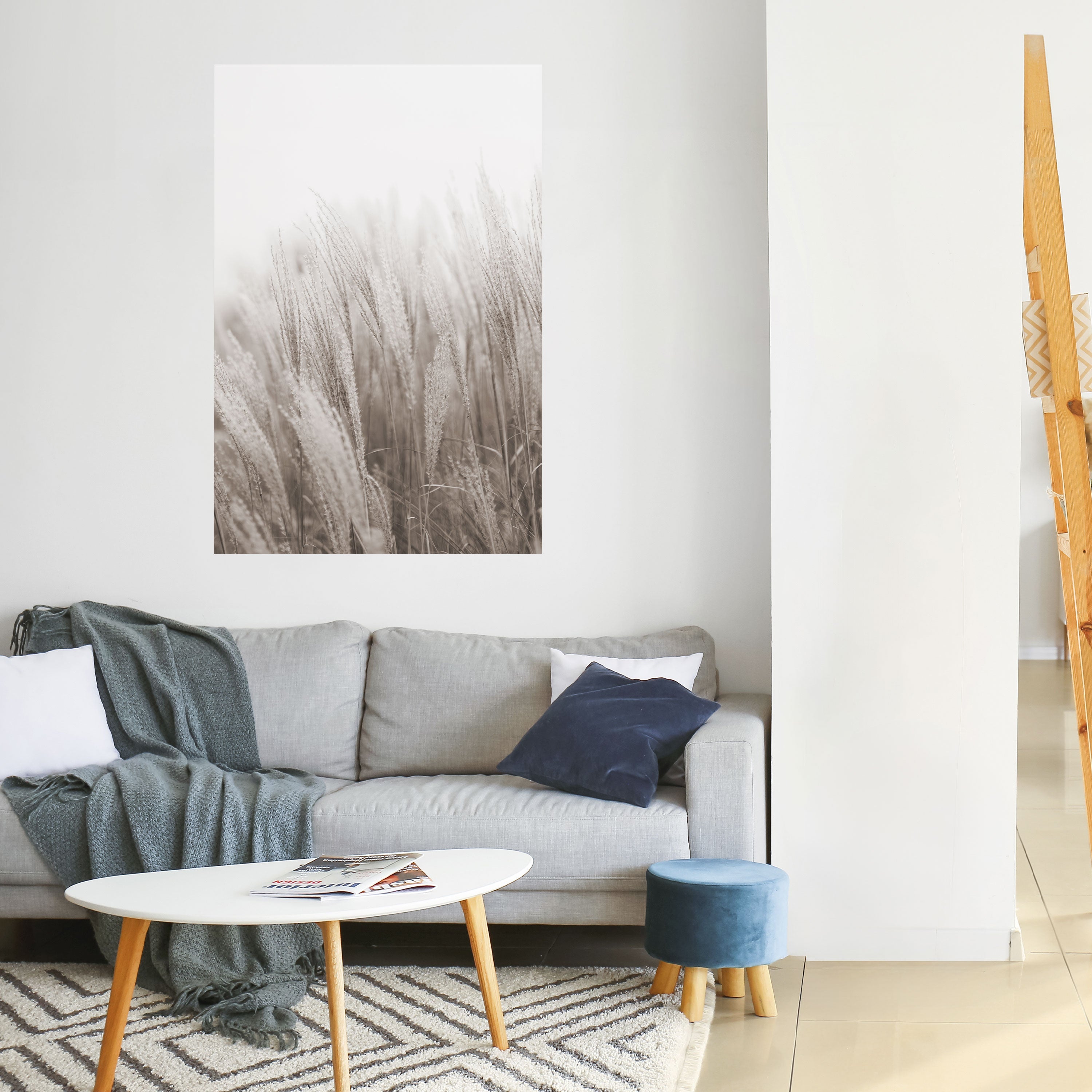 WHISPERS OF GRASS Peel and Stick Vertical Poster