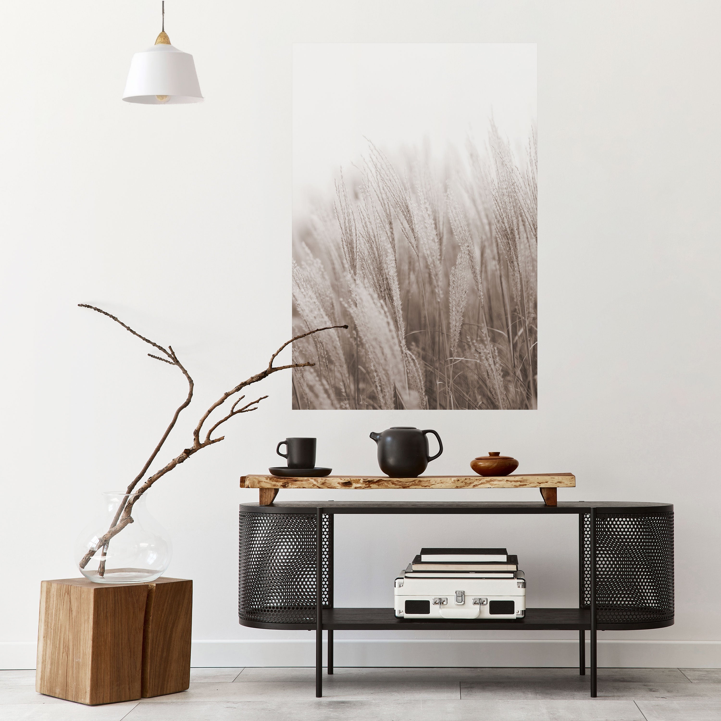 WHISPERS OF GRASS Peel and Stick Vertical Poster