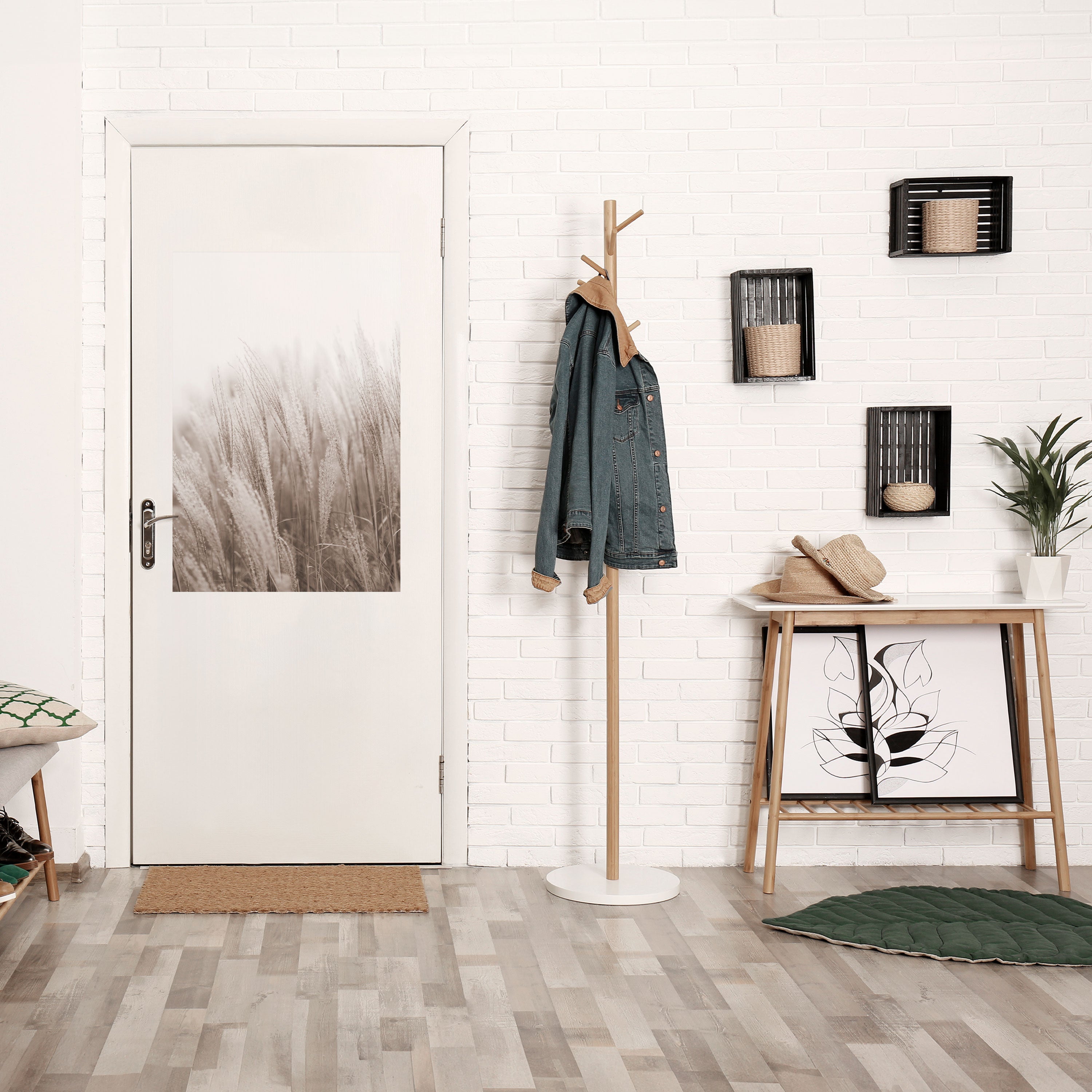 WHISPERS OF GRASS Peel and Stick Vertical Poster