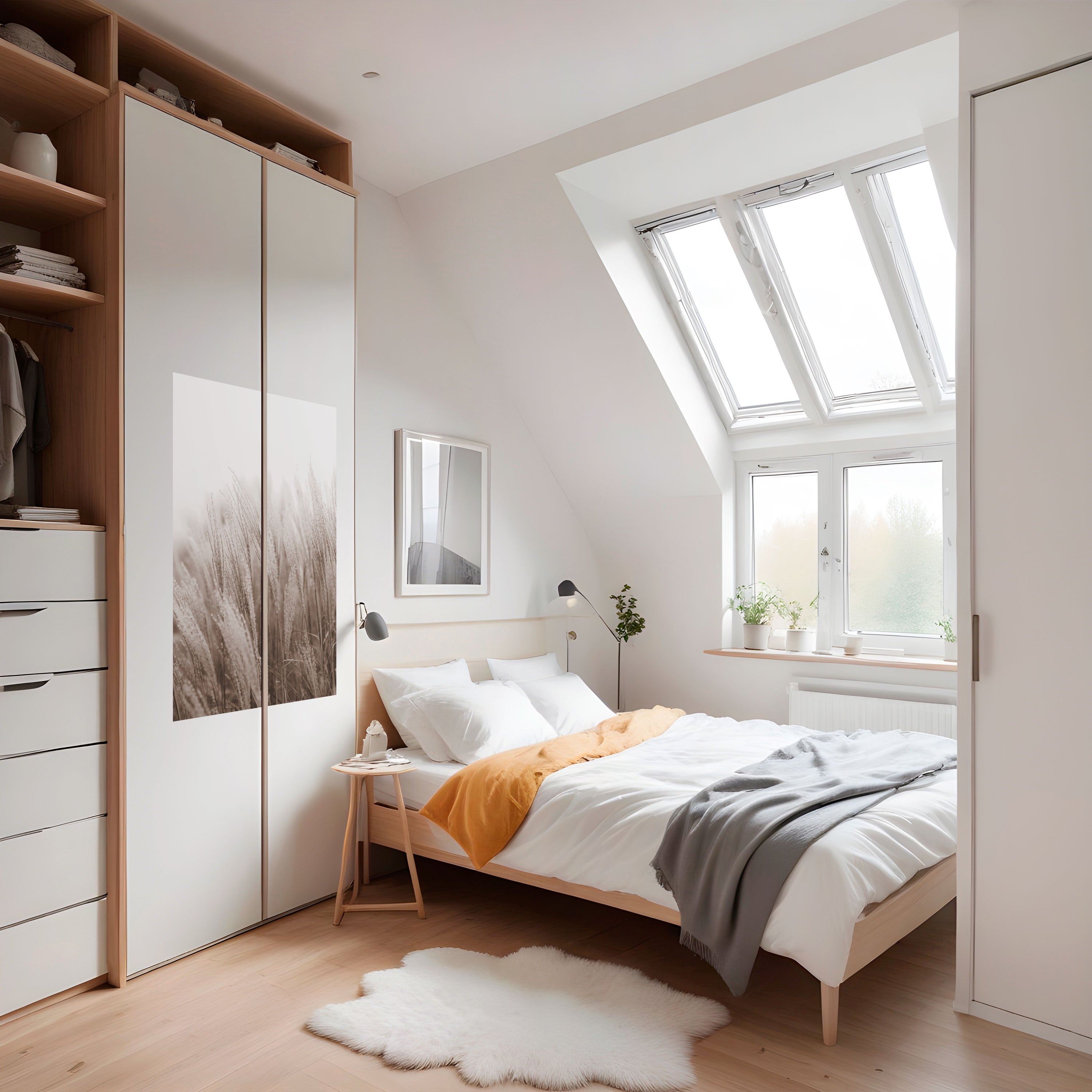 WHISPERS OF GRASS Peel and Stick Vertical Poster