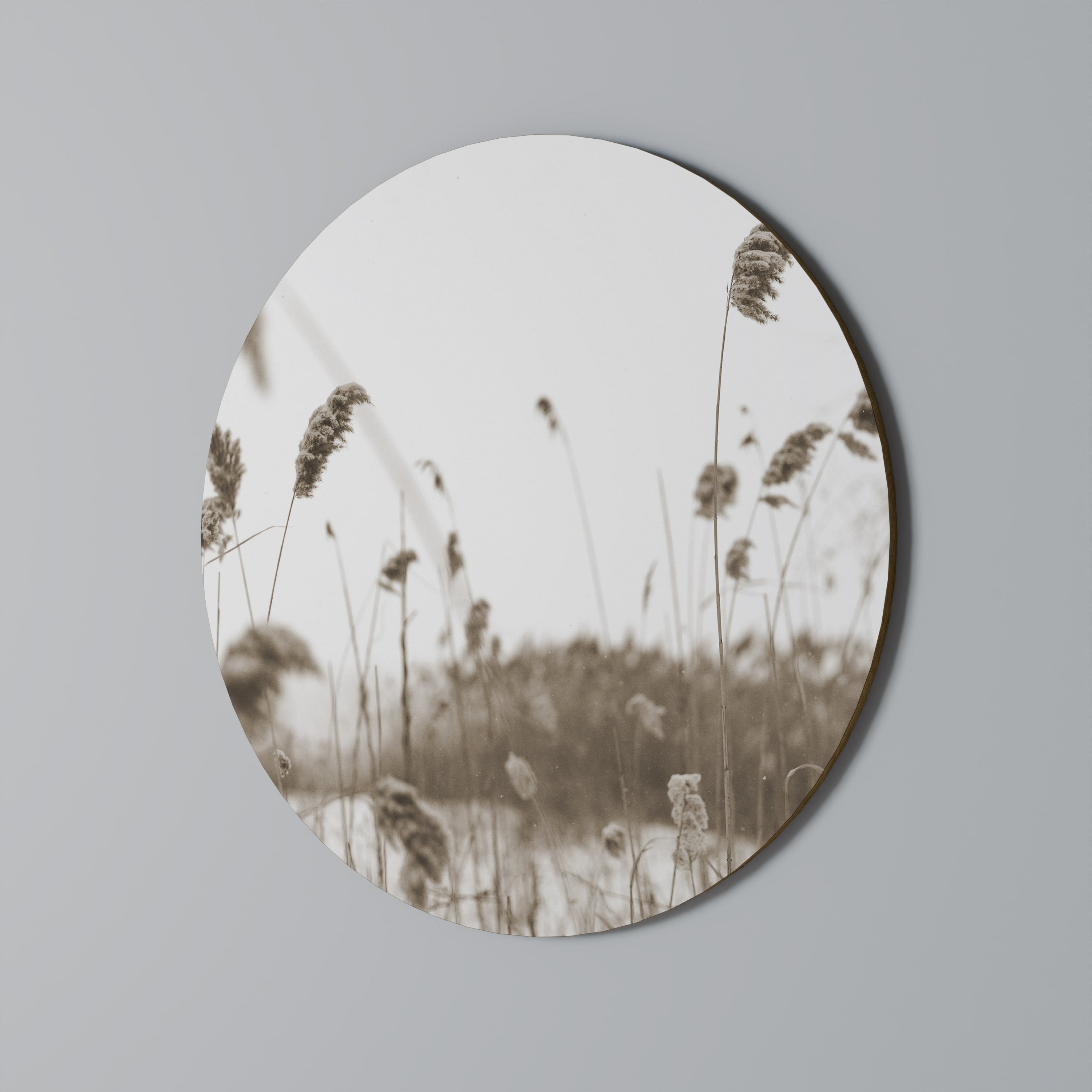 TIMELESS TUSSOCKS Round Wall Art