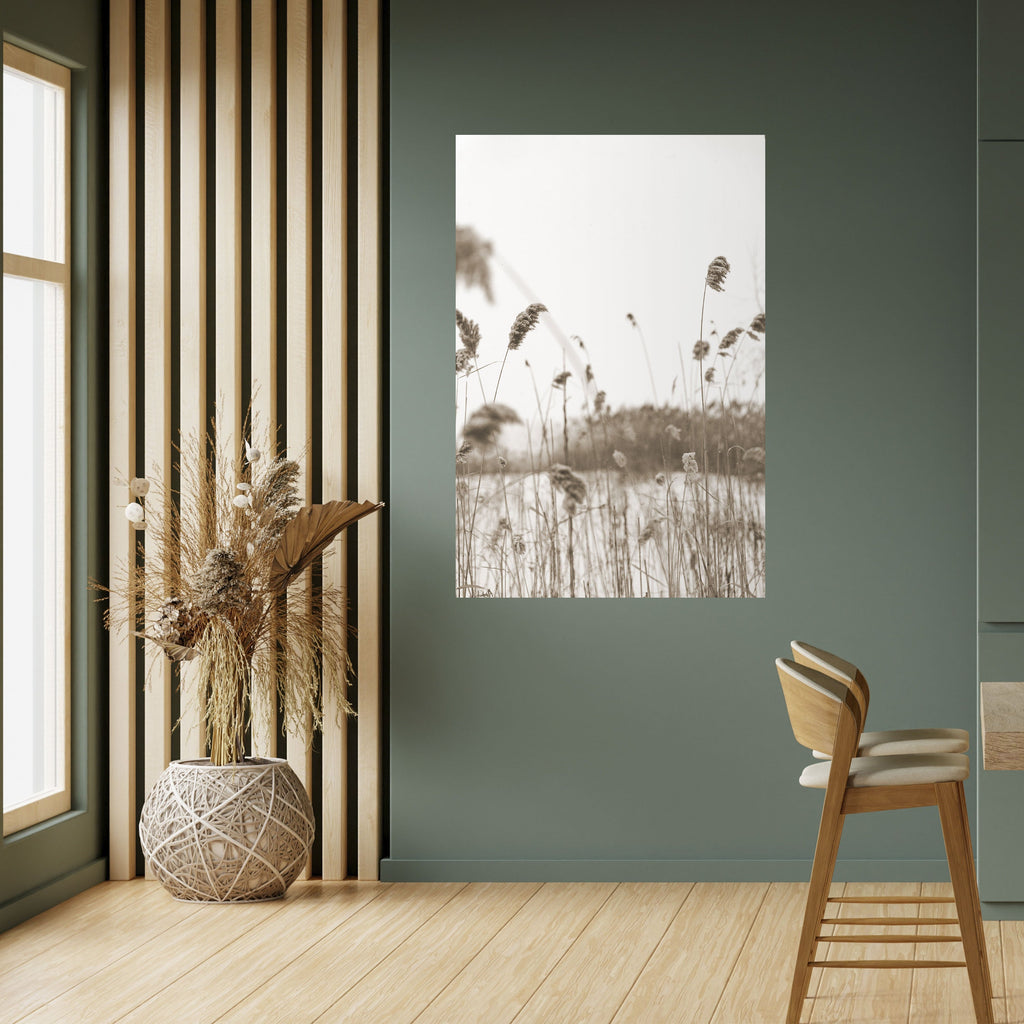 TIMELESS TUSSOCKS Peel and Stick Vertical Poster