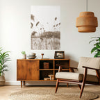 TIMELESS TUSSOCKS Peel and Stick Vertical Poster