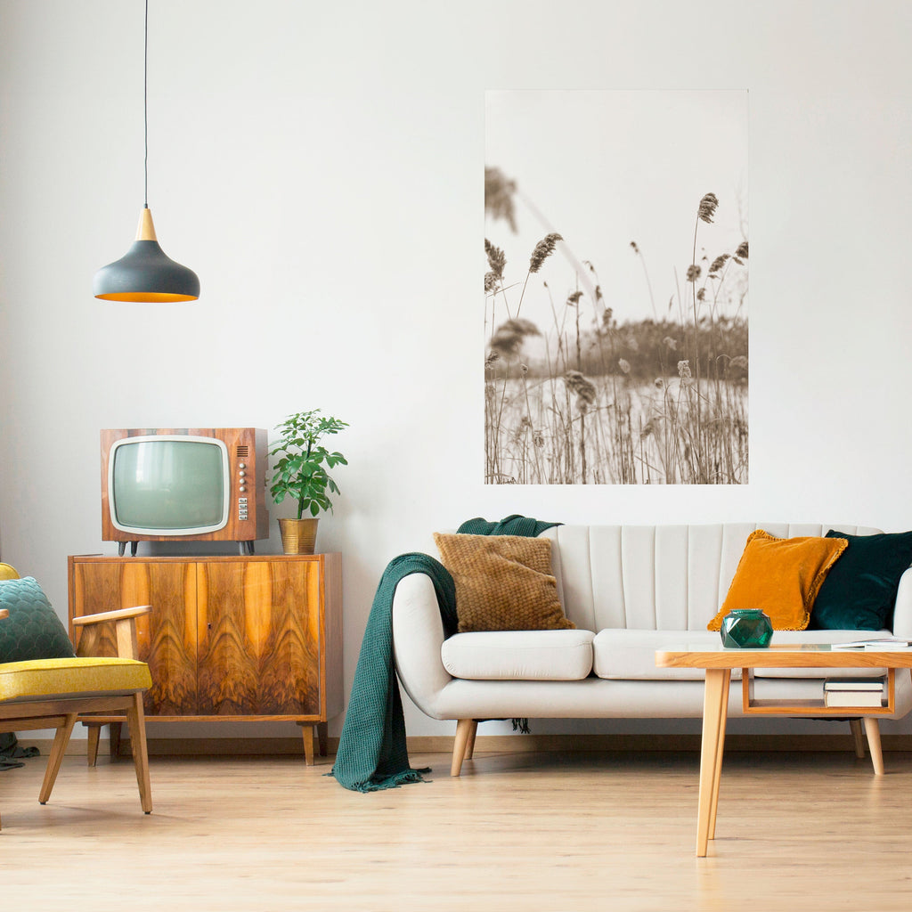 TIMELESS TUSSOCKS Peel and Stick Vertical Poster