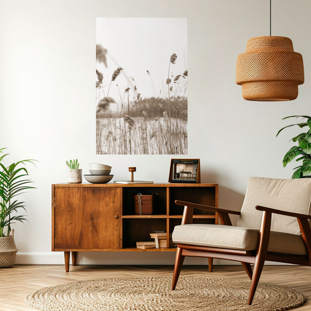 TIMELESS TUSSOCKS Peel and Stick Vertical Poster