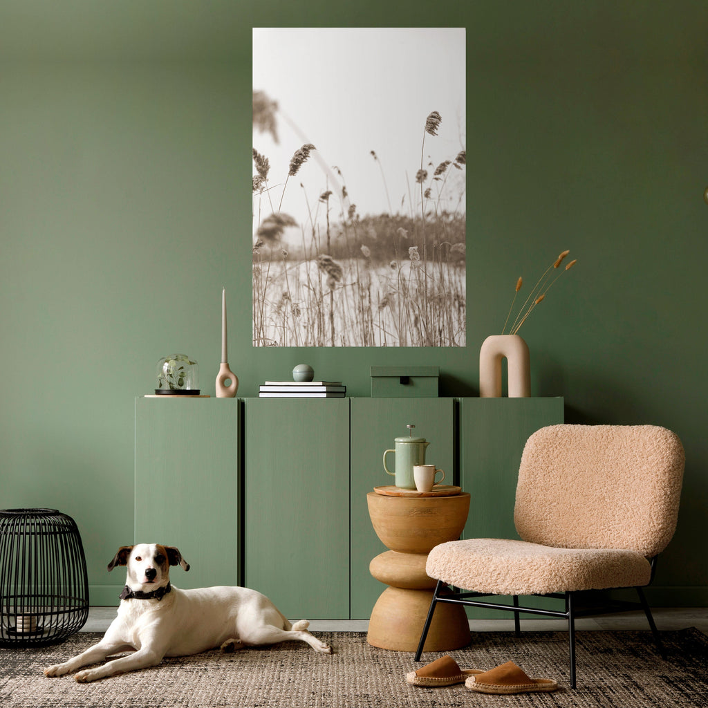 TIMELESS TUSSOCKS Peel and Stick Vertical Poster