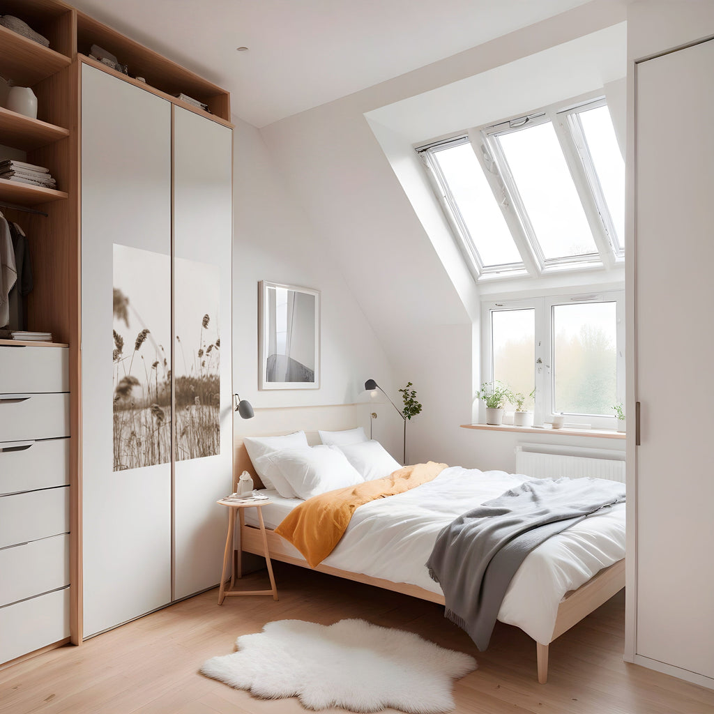 TIMELESS TUSSOCKS Peel and Stick Vertical Poster