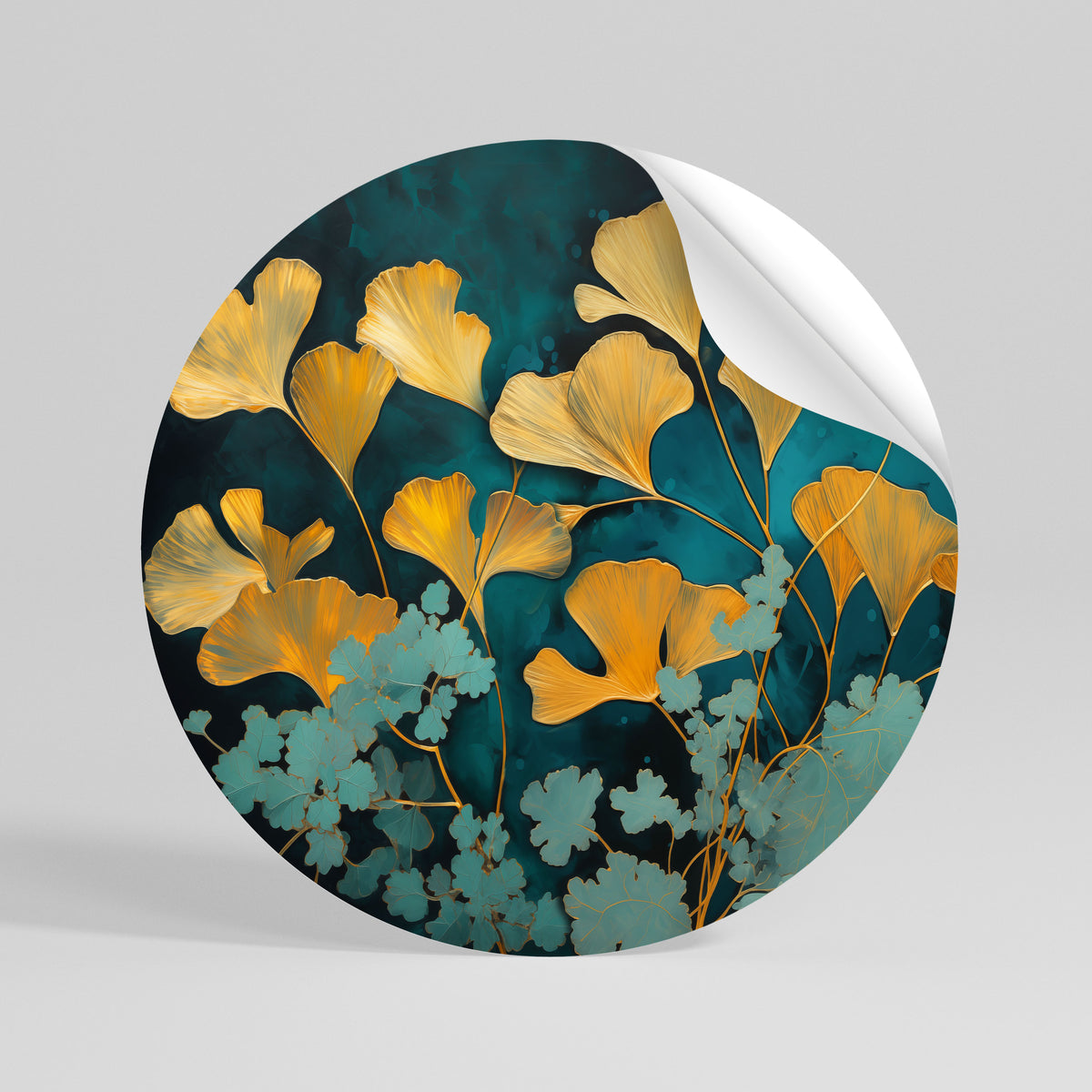GINCOODELIC DREAM Autocolante Redondo Removível