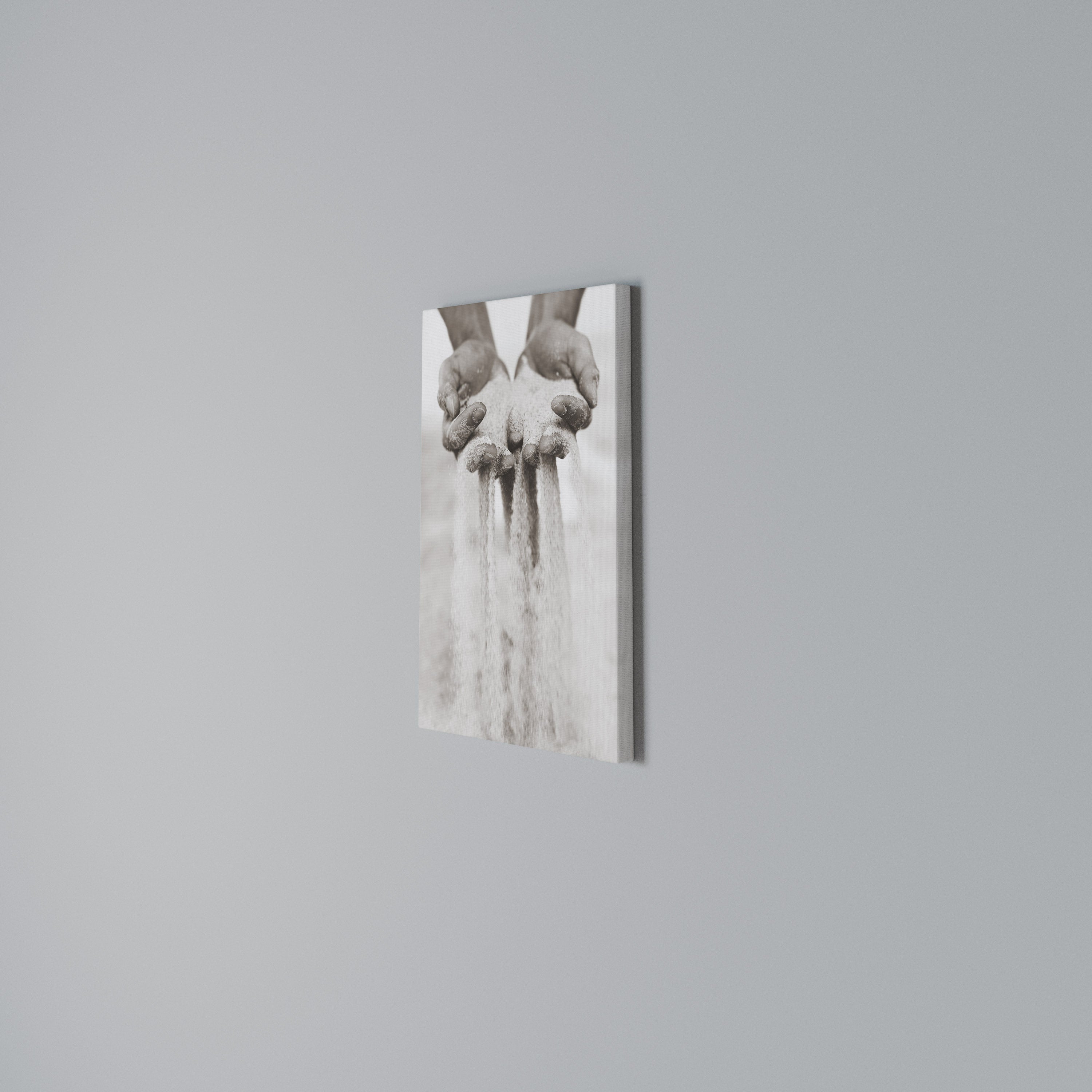 HANDS OF FATE Quadro em tela vertical