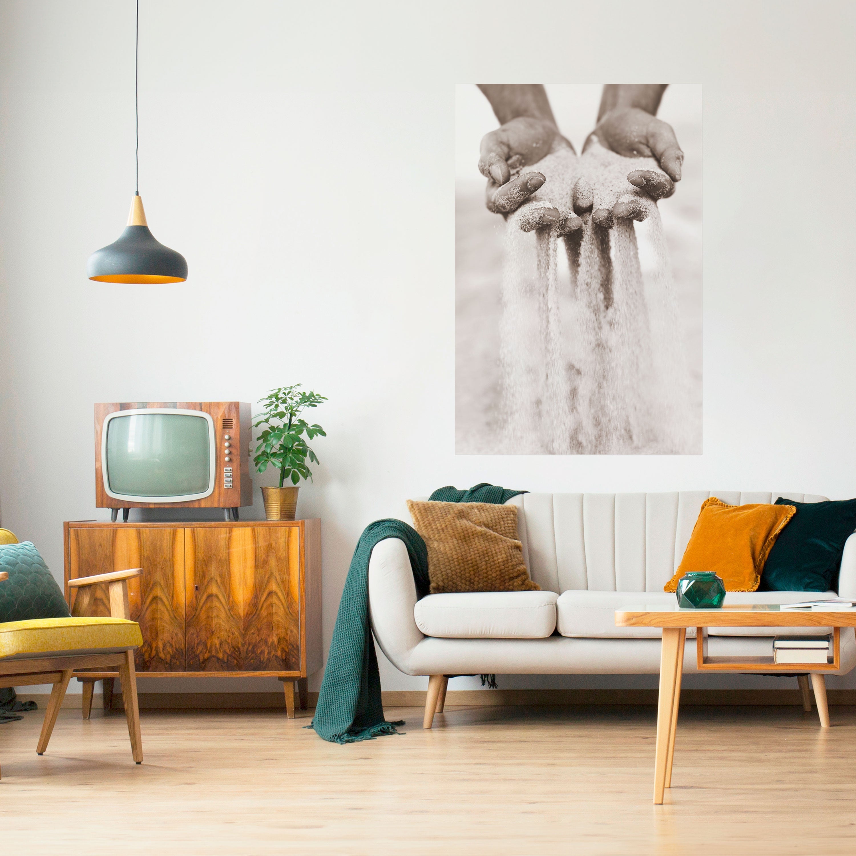 HANDS OF FATE Peel and Stick Vertical Poster