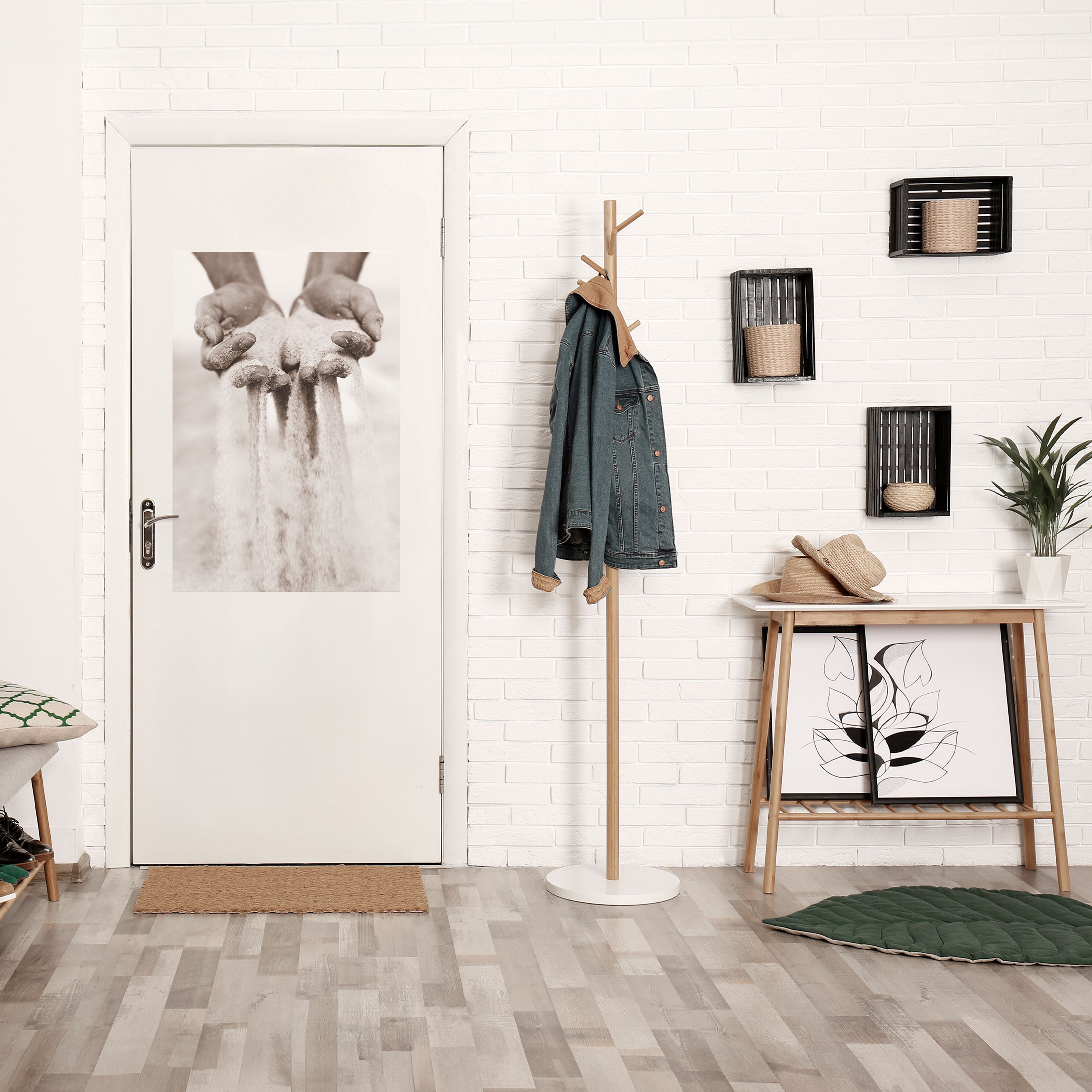 HANDS OF FATE Peel and Stick Vertical Poster