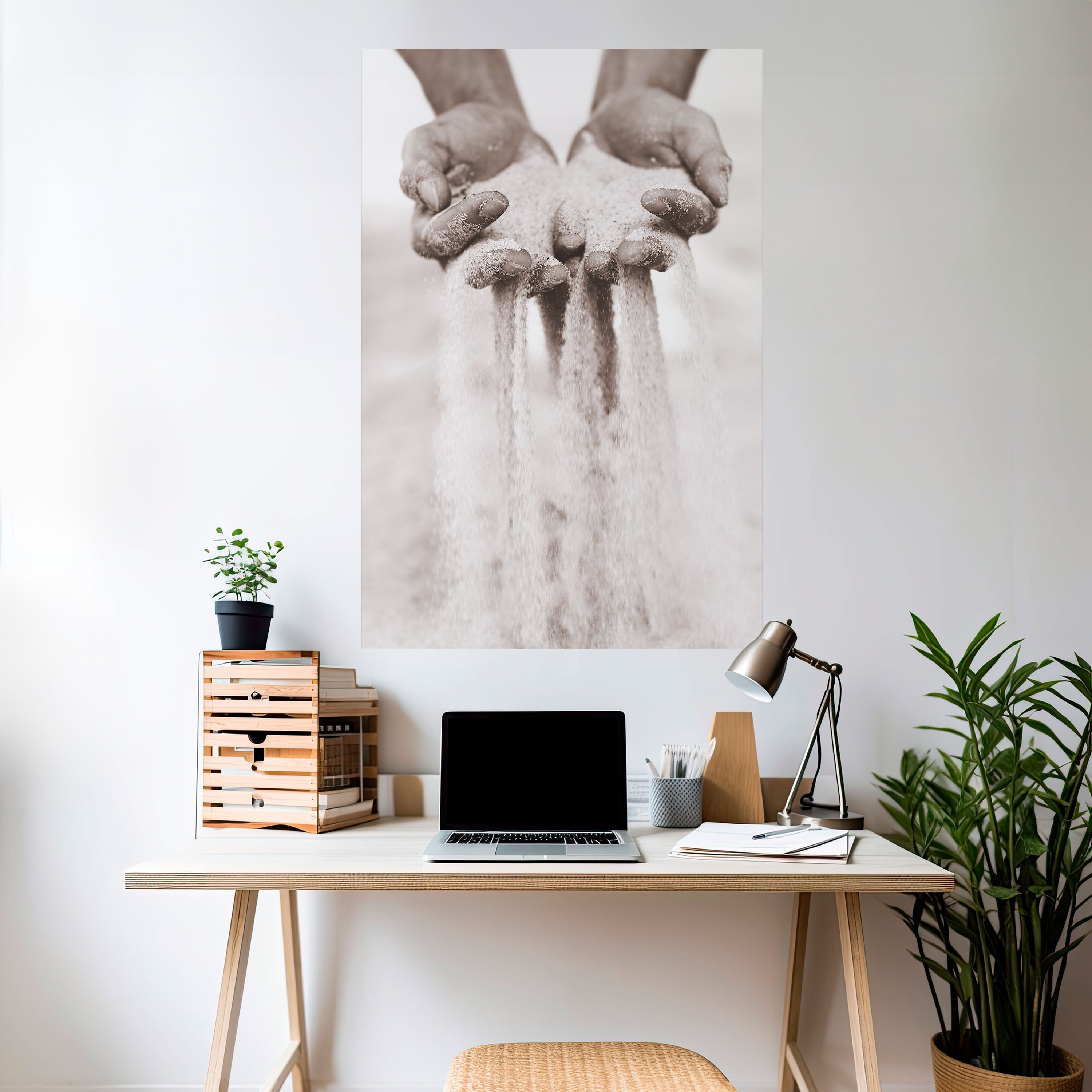 HANDS OF FATE Peel and Stick Vertical Poster