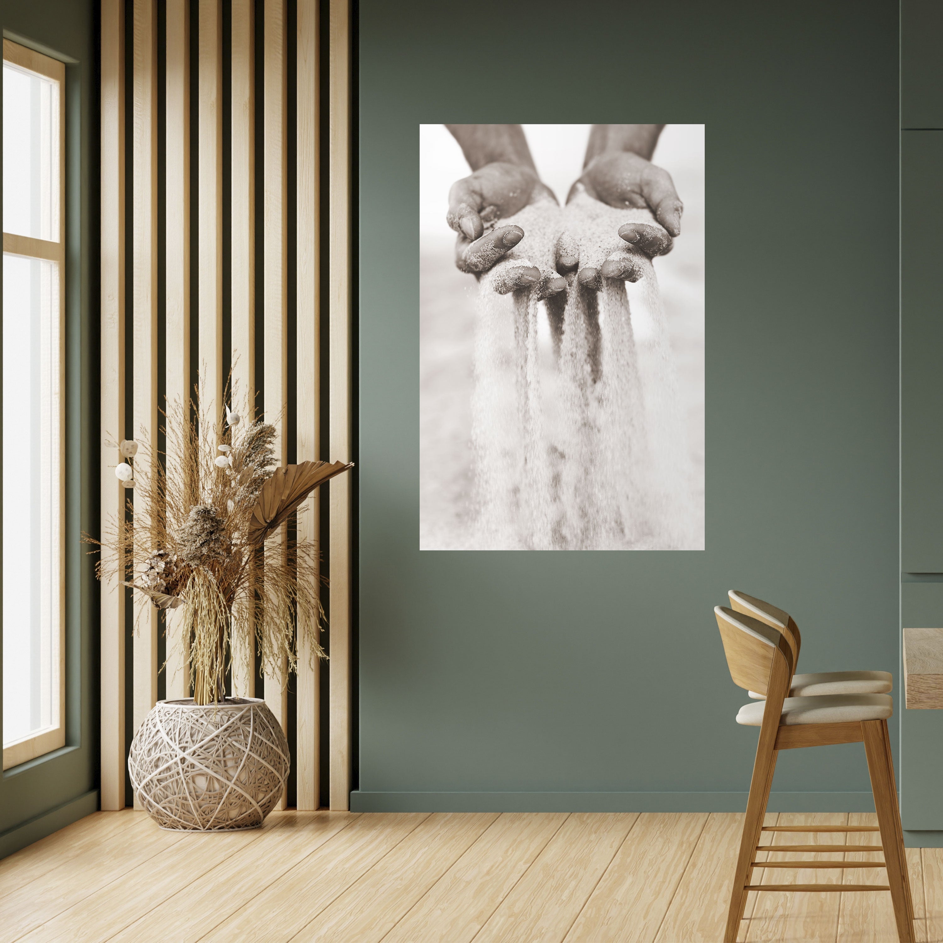 HANDS OF FATE Peel and Stick Vertical Poster