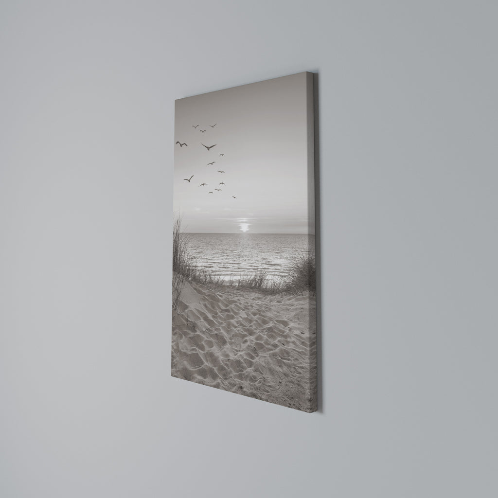 TIMELESS SEASCAPE Quadro em tela vertical