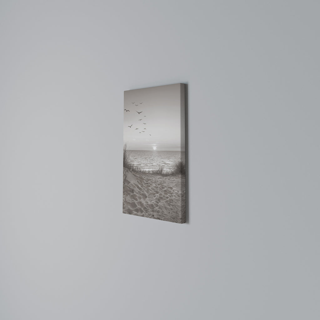 TIMELESS SEASCAPE Quadro em tela vertical