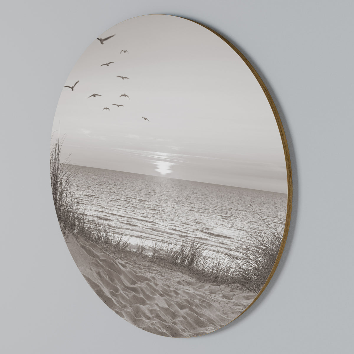 TIMELESS SEASCAPE Arte de Parede Redonda