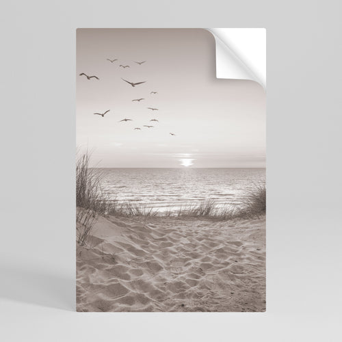 TIMELESS SEASCAPE Póster Autocolante Vertical