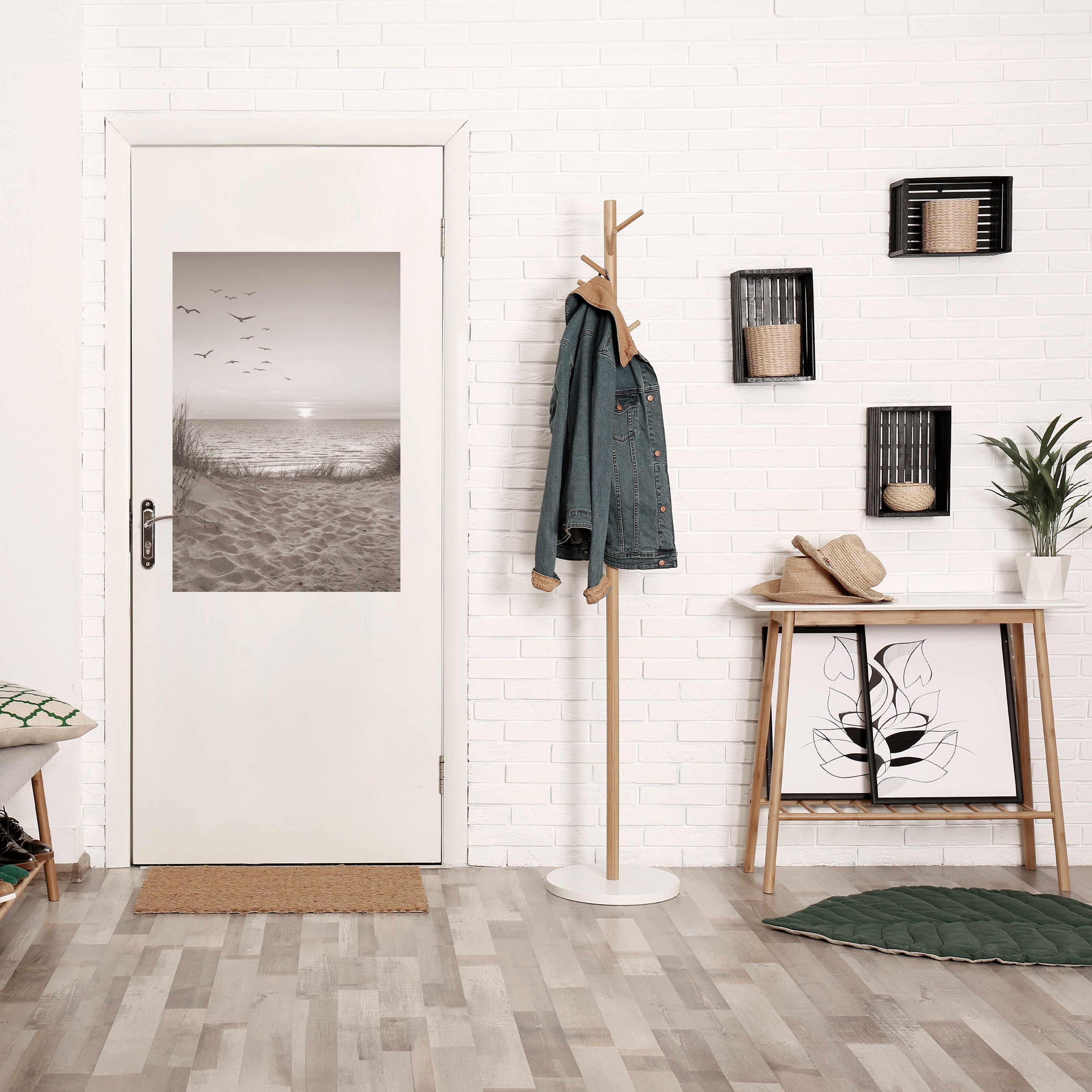 TIMELESS SEASCAPE Peel and Stick Vertical Poster