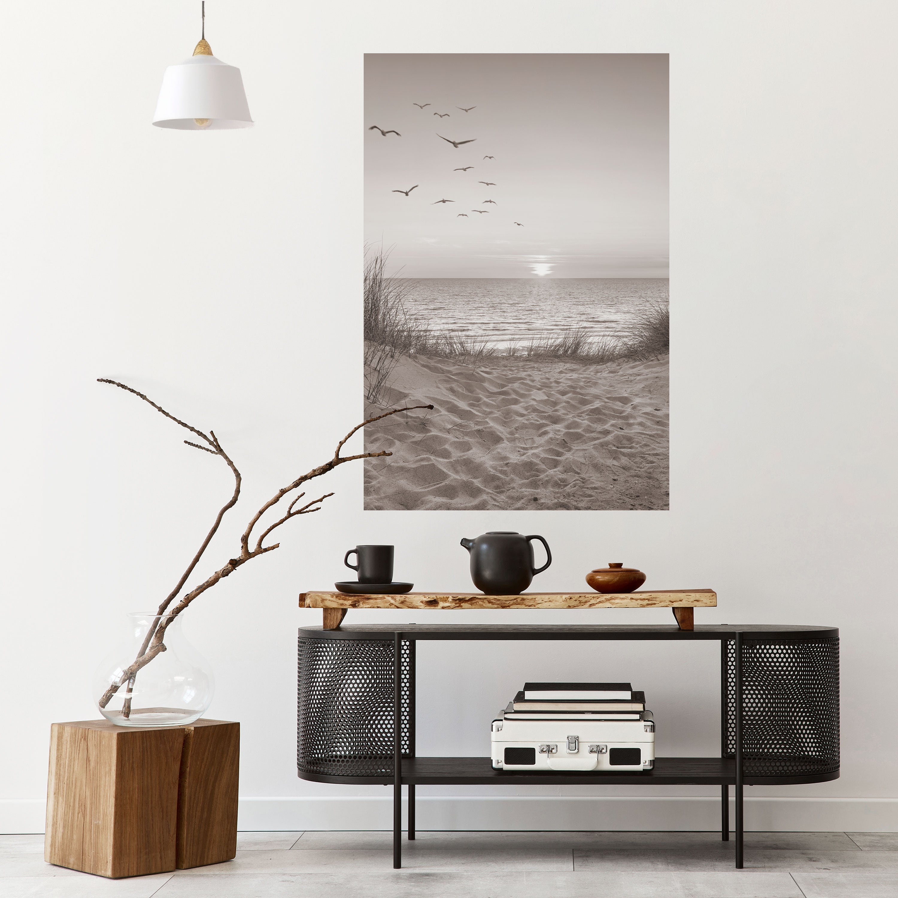 TIMELESS SEASCAPE Poster Vertical Autocolante