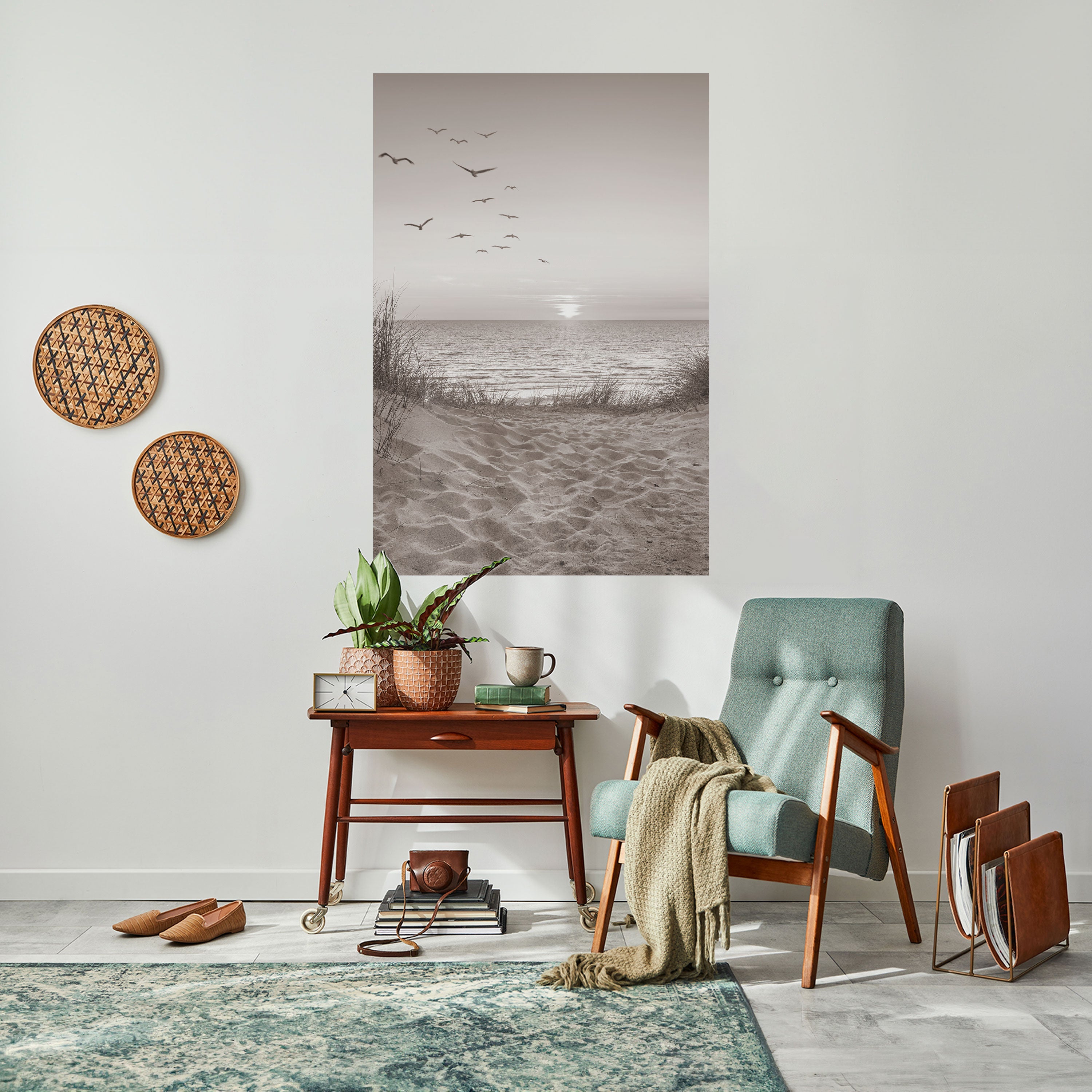 TIMELESS SEASCAPE Poster Vertical Autocolante
