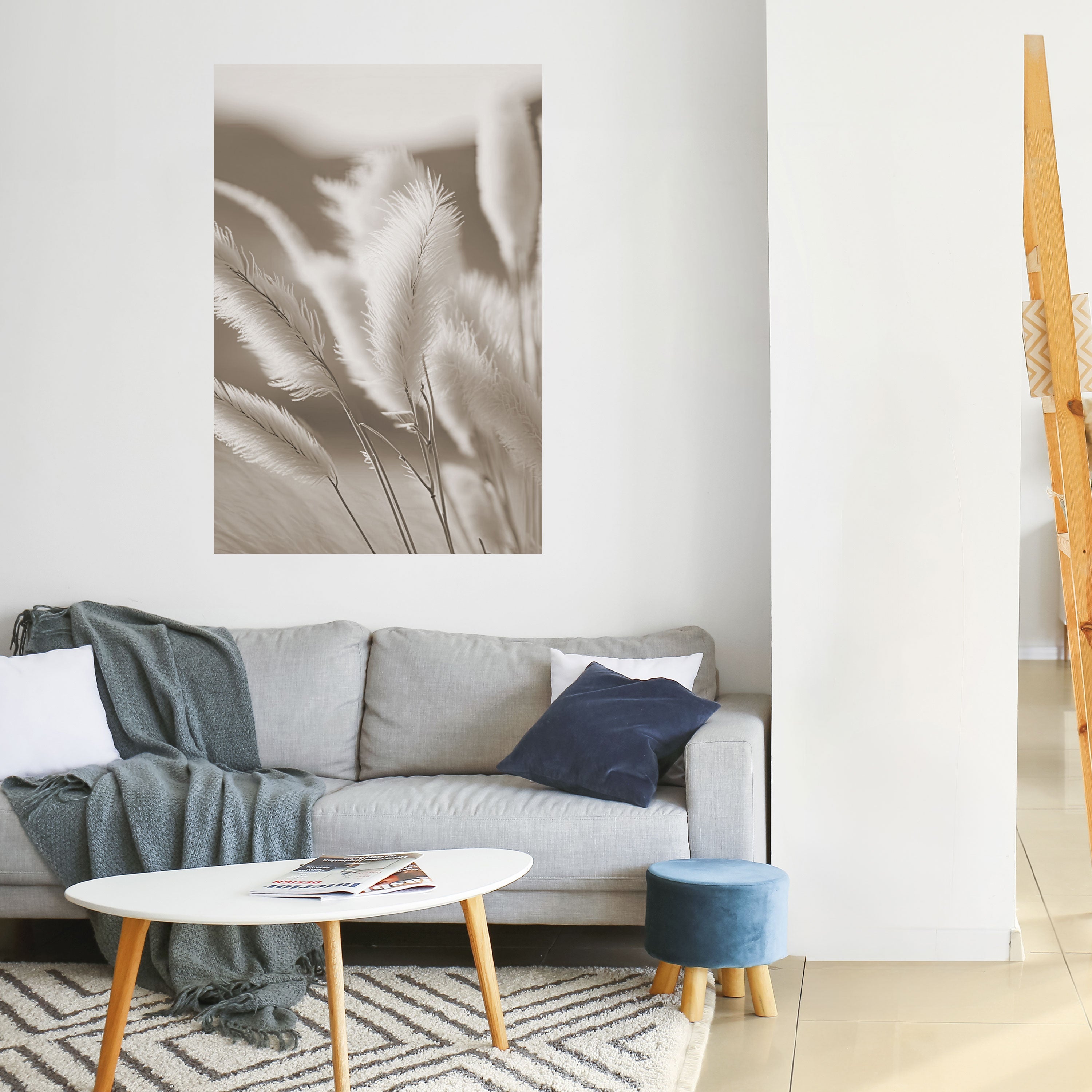 GENTLE WIND'S EMBRACE Peel and Stick Vertical Poster