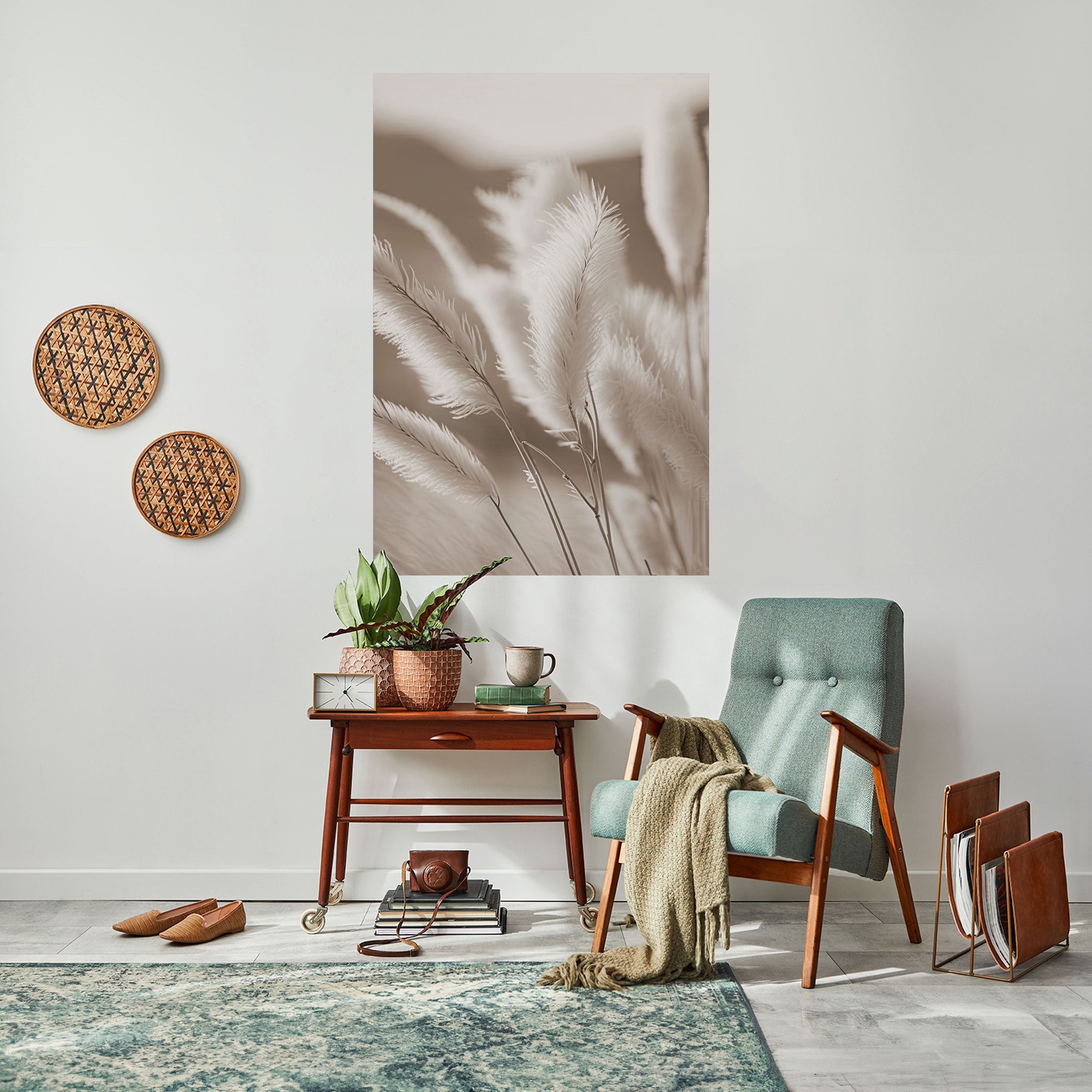 GENTLE WIND'S EMBRACE Poster Vertical Autocolante