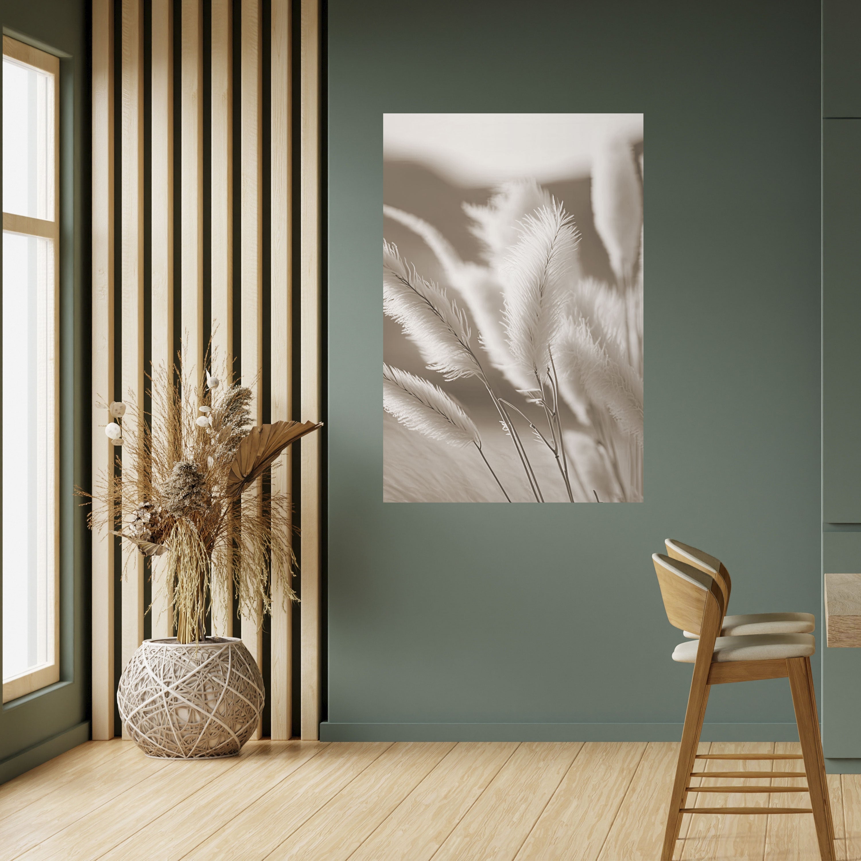 GENTLE WIND'S EMBRACE Peel and Stick Vertical Poster