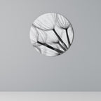 SILKEN FLIGHT Quadro Redondo Decorativo