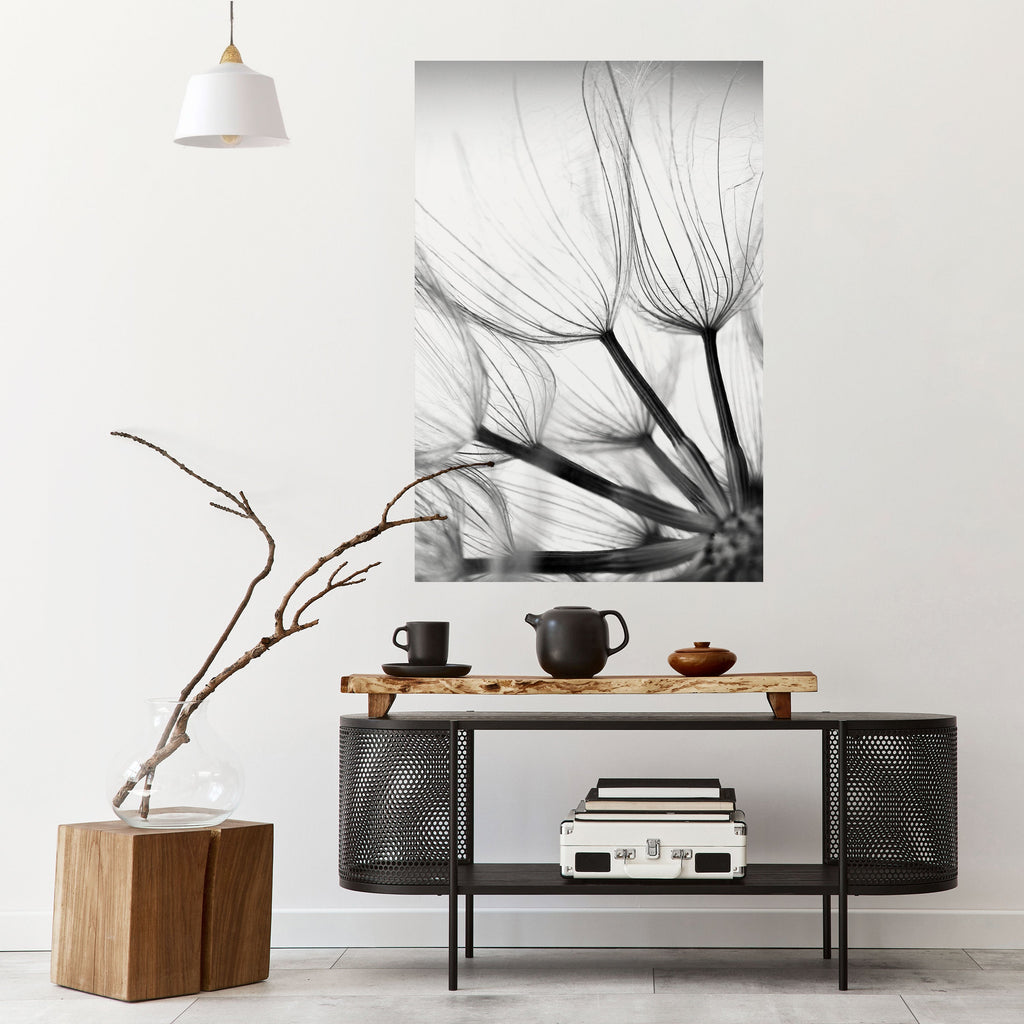 SILKEN FLIGHT Peel and Stick Vertical Poster