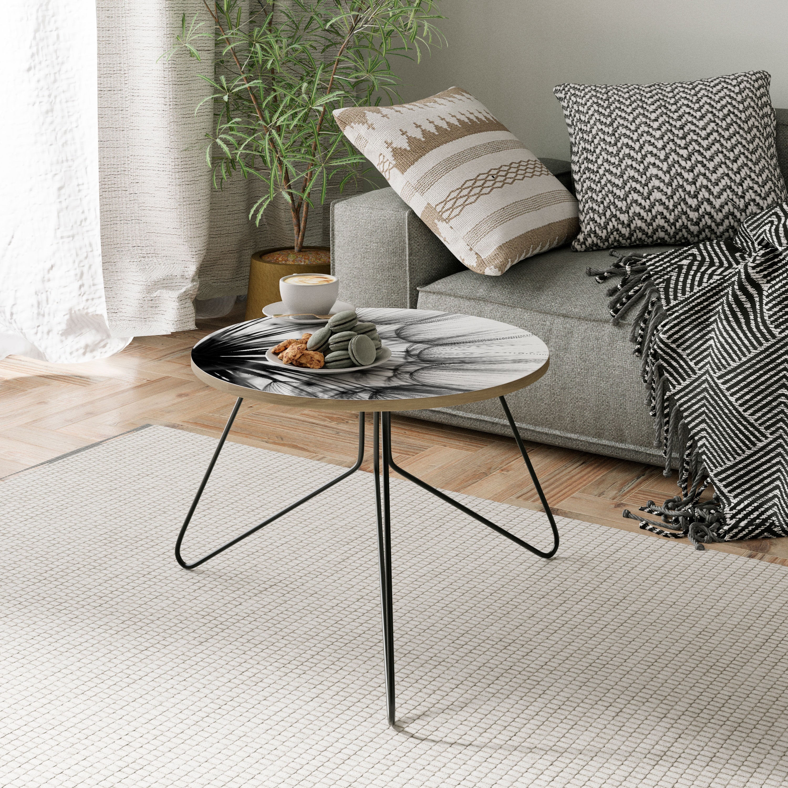 WHISPERING WILDFLOWER Mesa de Centro 60